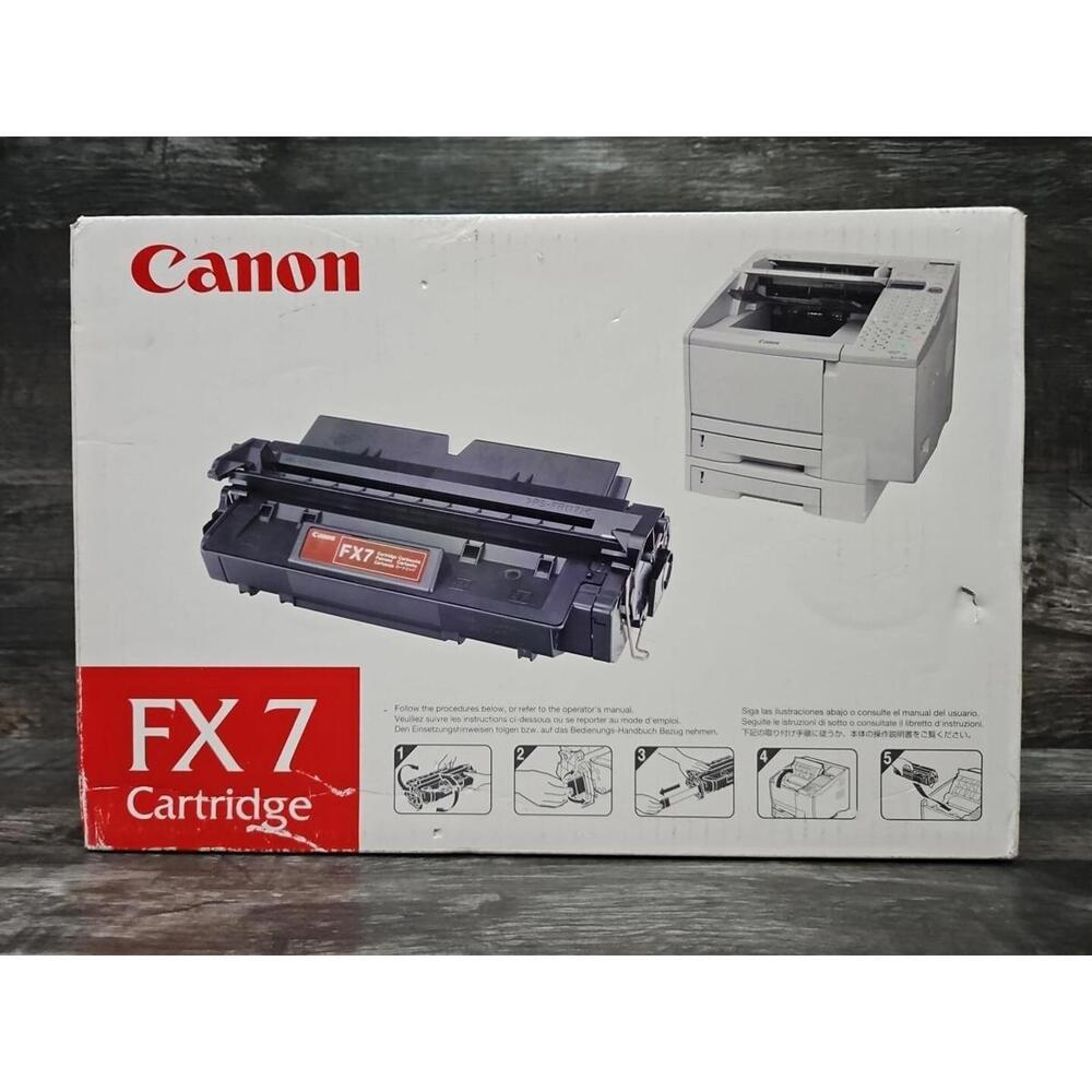 Canon FX 7 Toner Catridge 7621A001 [AA] OEM FX7 FX-7 **FACTORY SEALED-EXPIRED**